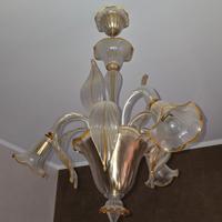 Lampadario vetro di Murano originale La Murrina