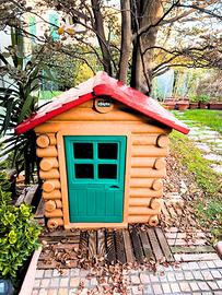 Casetta da giardino Chicco effetto baita