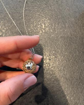 Collana con pendente chiama angeli Oro Giannotti