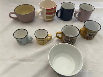 Set tazze e ciotole