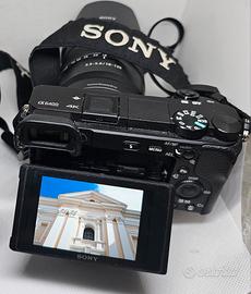 Sony a6400 Camera 24Mp + 2 Obiettivi,  Come Nuova