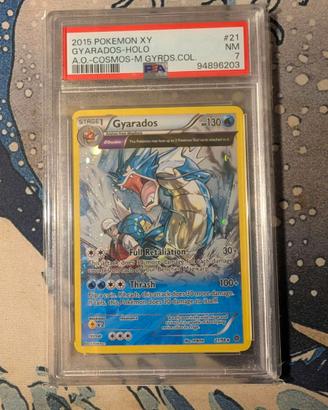 Gyarados (AOR 21) Cosmos Holo PSA 7