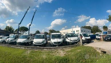 IVECO DAILY GRU CASSONE RIBALTABILE FISSO