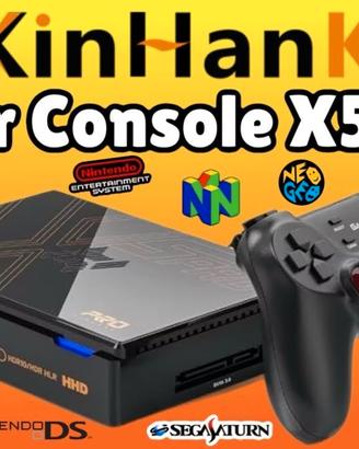 Super console X5 Pro con hard disk 320 GB