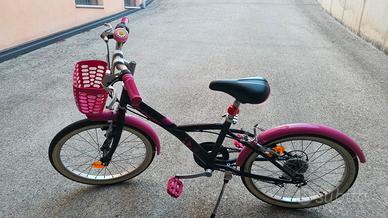 bicicletta bambina  btwin 20