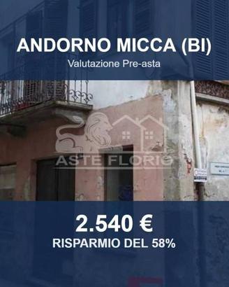 Immobile in asta di 38 m² a Andorno Micca