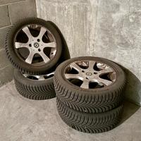 4 gomme invernali con cerchi Smart Fortwo 2a serie