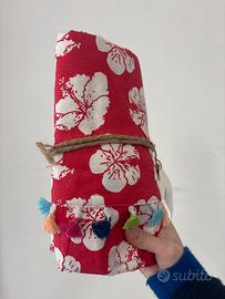 Telo mare hawaiano con nappine