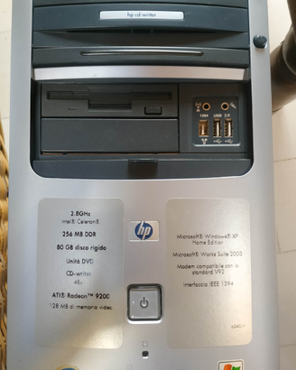 PC desktop HP pavilion a340.it