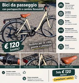 bici da passeggio città