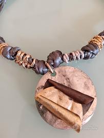 Collana girocollo con pendente 