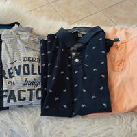 4 polo e magliette bambino