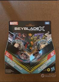 Beyblade x Marvel Miles morales vs Green Goblin