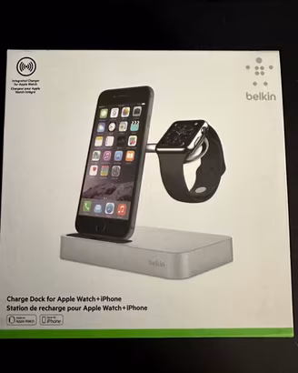 Stazione di ricarica Belkin per iPhone (Lightning)