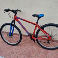Mountain Bike Legnano 27,5" colore rosso/blu