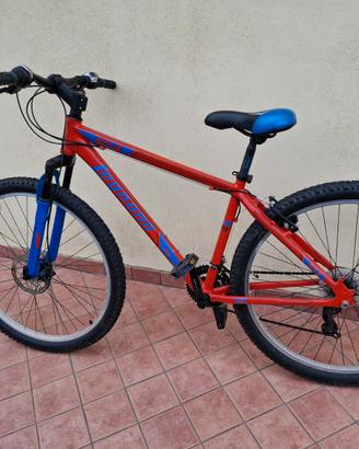 Mountain Bike Legnano 27,5" colore rosso/blu