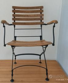 Sedia giardino collezione Amalfi.