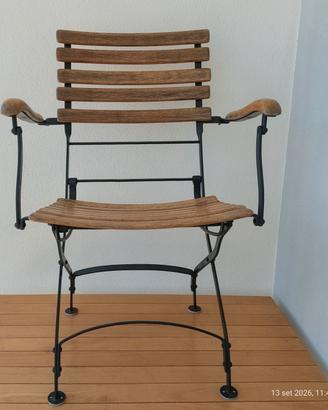 Sedia giardino collezione Amalfi.