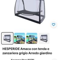 NUOVA amaca con zanzariera