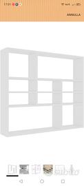 Mensola libreria scaffale da muro VidaXL