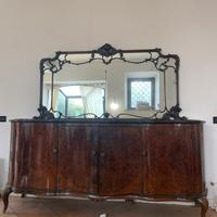 Comò da sala con speccheria chippendales