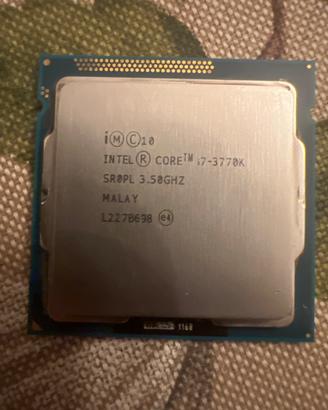 Processore Intel Core I7-3770K Processore CPU