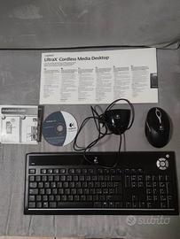Tastiera e mouse wireless Logitech UltraX Cordless