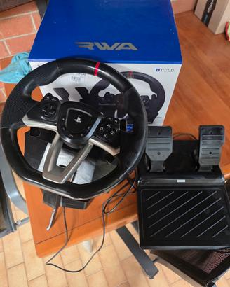 Volante Hori Racing Wheel Apex  (RWA) PS4/PS3 e PC