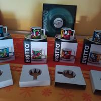 TAZZINE CON PIATTINO ROMEO BRITTO