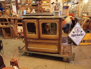 Stufa o cucina a legna Nordica Sovrana  6,5 KW