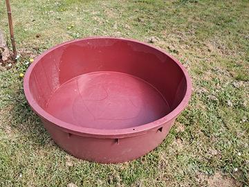 Mastello alimentare basso 275 litri in plastica
