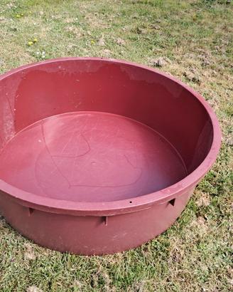 Mastello alimentare basso 275 litri in plastica