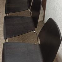 SEDIE IKEA VILMAR MARRONE/NERE, PERFETTE! 