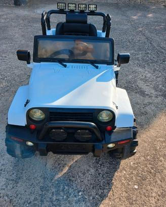 Baby car Jeep 12 V Bianca