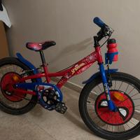 Bicicletta bimbo spiderman