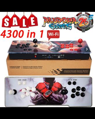 Pandora Arcade box 4300 giochi wi fi