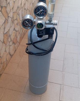 Bombola CO2 per acquario piante