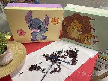 Scatole ricordo a tema disney per bambini