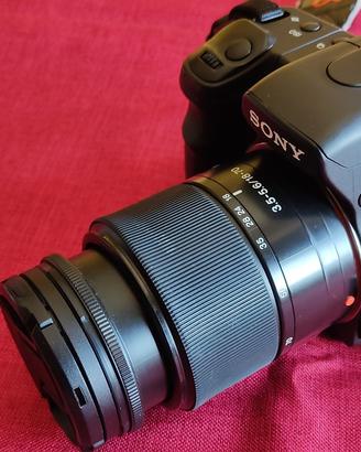 Fotocamera reflex SONY a200 con 28/70 APS-C