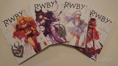 RWBY official manga anthology  serie completa 1/4