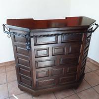 Mobile  bar  in legno  massello