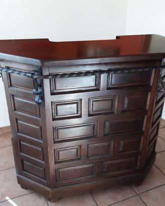 Mobile  bar  in legno  massello
