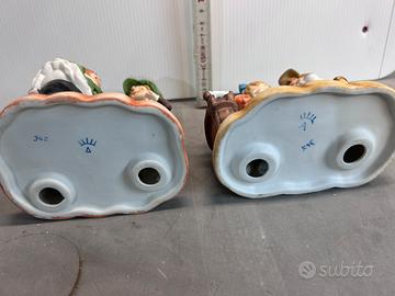 Coppia soprammobile capodimonte