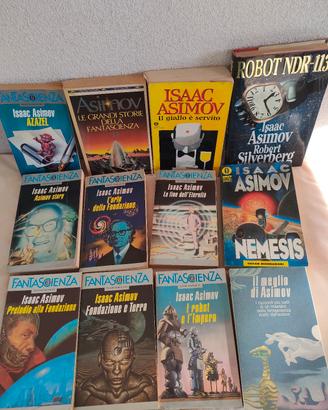 Lotto di 12 libri di  Asimov