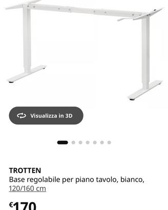 Scrivania regolabile ikea