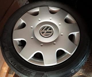 Cerchi in ferro 16" VW GOLF con gomme neve