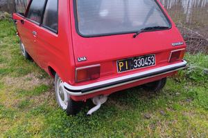 Auto d'epoca LNA 1981 iscritta ASI 