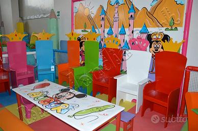 Troni e Poltrone per Angolo Foto per Ludoteche