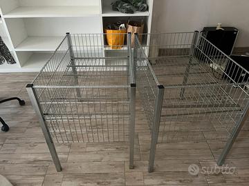 Espositori da negozio in ferro