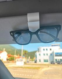 Set di 2 porta occhiali universali per auto